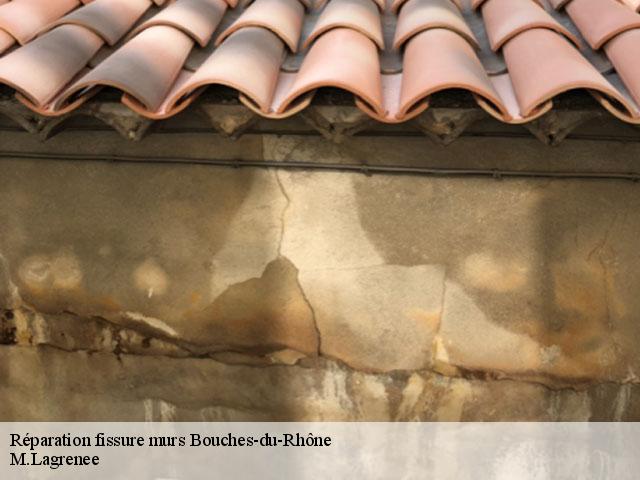 Réparation fissure murs 13 Bouches-du-Rhône  M.Lagrenee